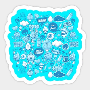 Bizarre Drawings Sticker